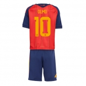 Spanje Dani Olmo #10 Thuis tenue Kids WK 2026 Korte Mouwen (+ broek)