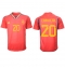 Spanje Daniel Carvajal #20 Thuis tenue WK 2022 Korte Mouwen