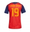 Spanje Lamine Yamal #19 Thuis tenue Dames WK 2026 Korte Mouwen
