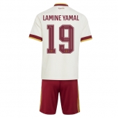 Spanje Lamine Yamal #19 Uit tenue Kids WK 2026 Korte Mouwen (+ broek)
