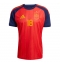 Spanje Martin Zubimendi #18 Thuis tenue WK 2026 Korte Mouwen