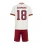 Spanje Martin Zubimendi #18 Uit tenue Kids WK 2026 Korte Mouwen (+ broek)