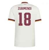 Spanje Martin Zubimendi #18 Uit tenue WK 2026 Korte Mouwen