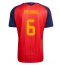 Spanje Mikel Merino #6 Thuis tenue WK 2026 Korte Mouwen