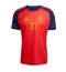 Spanje Mikel Oyarzabal #21 Thuis tenue WK 2026 Korte Mouwen