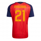 Spanje Mikel Oyarzabal #21 Thuis tenue WK 2026 Korte Mouwen