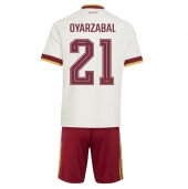 Spanje Mikel Oyarzabal #21 Uit tenue Kids WK 2026 Korte Mouwen (+ broek)