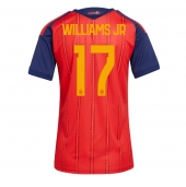Spanje Nico Williams #17 Thuis tenue Dames WK 2026 Korte Mouwen