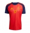 Spanje Nico Williams #17 Thuis tenue WK 2026 Korte Mouwen
