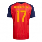 Spanje Nico Williams #17 Thuis tenue WK 2026 Korte Mouwen