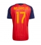 Spanje Nico Williams #17 Thuis tenue WK 2026 Korte Mouwen