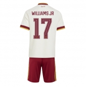 Spanje Nico Williams #17 Uit tenue Kids WK 2026 Korte Mouwen (+ broek)