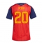 Spanje Pedri Gonzalez #20 Thuis tenue Dames WK 2026 Korte Mouwen