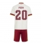 Spanje Pedri Gonzalez #20 Uit tenue Kids WK 2026 Korte Mouwen (+ broek)