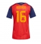 Spanje Rodri Hernandez #16 Thuis tenue Dames WK 2026 Korte Mouwen
