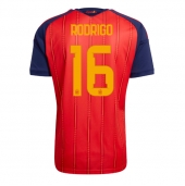 Spanje Rodri Hernandez #16 Thuis tenue WK 2026 Korte Mouwen
