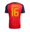 Spanje Rodri Hernandez #16 Thuis tenue WK 2026 Korte Mouwen