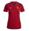 Spanje Thuis tenue Dames WK 2022 Korte Mouwen