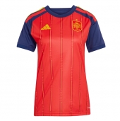 Spanje Thuis tenue Dames WK 2026 Korte Mouwen