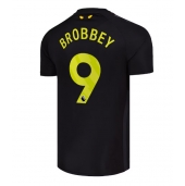 Sunderland Brian Brobbey #9 Uit tenue 2025-26 Korte Mouwen