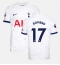 Tottenham Hotspur Cristian Romero #17 Thuis tenue 2023-24 Korte Mouwen