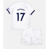 Tottenham Hotspur Cristian Romero #17 Thuis tenue Kids 2023-24 Korte Mouwen (+ broek)