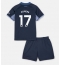 Tottenham Hotspur Cristian Romero #17 Uit tenue Kids 2023-24 Korte Mouwen (+ broek)