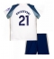 Tottenham Hotspur Dejan Kulusevski #21 Thuis tenue Kids 2025-26 Korte Mouwen (+ broek)