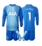 Tottenham Hotspur Guglielmo Vicario #1 Keeper Uit tenue Kids 2025-26 Lange Mouwen (+ broek)