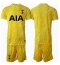 Tottenham Hotspur Keeper Thuis tenue Kids 2024-25 Korte Mouwen (+ broek)