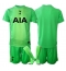 Tottenham Hotspur Keeper Thuis tenue Kids 2025-26 Korte Mouwen (+ broek)