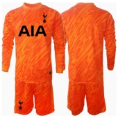 Tottenham Hotspur Keeper Uit tenue Kids 2024-25 Lange Mouwen (+ broek)