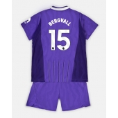 Tottenham Hotspur Lucas Bergvall #15 Derde tenue Kids 2026-27 Korte Mouwen (+ broek)