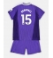 Tottenham Hotspur Lucas Bergvall #15 Derde tenue Kids 2026-27 Korte Mouwen (+ broek)