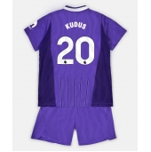 Tottenham Hotspur Mohammed Kudus #20 Derde tenue Kids 2026-27 Korte Mouwen (+ broek)