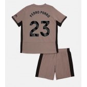 Tottenham Hotspur Pedro Porro #23 Derde tenue Kids 2023-24 Korte Mouwen (+ broek)
