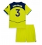 Tottenham Hotspur Radu Dragusin #3 Derde tenue Kids 2025-26 Korte Mouwen (+ broek)