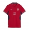 Tsjechië Tomas Soucek #22 Thuis tenue Dames WK 2026 Korte Mouwen