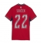 Tsjechië Tomas Soucek #22 Thuis tenue Dames WK 2026 Korte Mouwen
