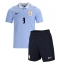 Uruguay Darwin Nunez #9 Thuis tenue Kids WK 2026 Korte Mouwen (+ broek)