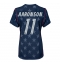 Verenigde Staten Brenden Aaronson #11 Uit tenue Dames WK 2026 Korte Mouwen