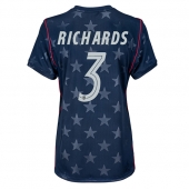 Verenigde Staten Chris Richards #3 Uit tenue Dames WK 2026 Korte Mouwen