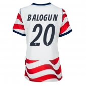 Verenigde Staten Folarin Balogun #20 Thuis tenue Dames WK 2026 Korte Mouwen