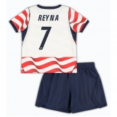 Verenigde Staten Giovanni Reyna #7 Thuis tenue Kids WK 2026 Korte Mouwen (+ broek)