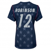 Verenigde Staten Miles Robinson #12 Uit tenue Dames WK 2026 Korte Mouwen