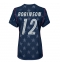 Verenigde Staten Miles Robinson #12 Uit tenue Dames WK 2026 Korte Mouwen