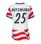 Verenigde Staten Patrick Agyemang #25 Thuis tenue Dames WK 2026 Korte Mouwen