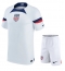 Verenigde Staten Thuis tenue Kids WK 2022 Korte Mouwen (+ broek)