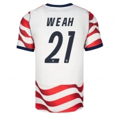 Verenigde Staten Timothy Weah #21 Thuis tenue WK 2026 Korte Mouwen