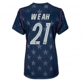 Verenigde Staten Timothy Weah #21 Uit tenue Dames WK 2026 Korte Mouwen